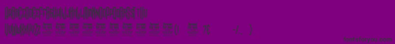 More about NoggovosoPersonalUse Font NoggovosoPersonalUse Font – Black Fonts on Purple Background