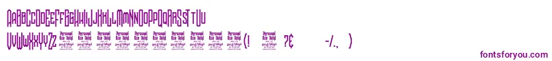 NoggovosoPersonalUse Font – Purple Fonts on White Background