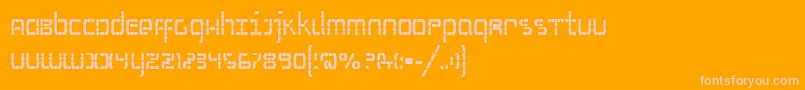 More about SSelfismBold Font SSelfismBold Font – Pink Fonts on Orange Background