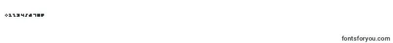 Fonte Microtype – fontes para números e dígitos