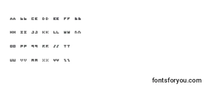 Шрифт Microtype