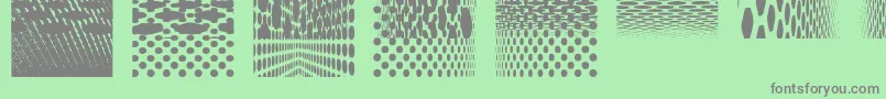 fuente Kleinkarpets1 – Fuentes Grises Sobre Fondo Verde