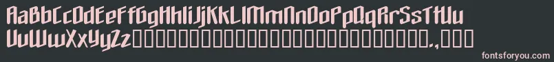 More about Theloveyoufindinhell Font Theloveyoufindinhell Font – Pink Fonts on Black Background