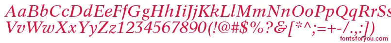 InformaticsSsiItalic Font – Red Fonts