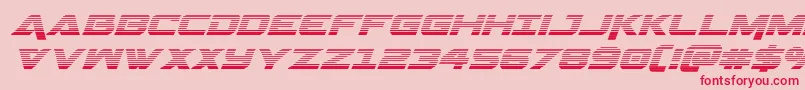 Geminagradital Font – Red Fonts on Pink Background