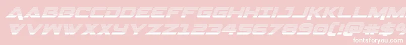 Geminagradital Font – White Fonts on Pink Background