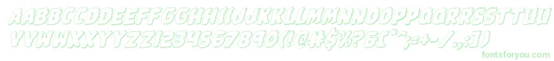 Johnnytorch3Drotal Font – Green Fonts