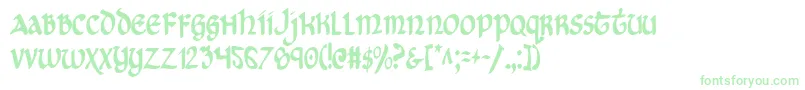 CryUncialCondensed Font – Green Fonts