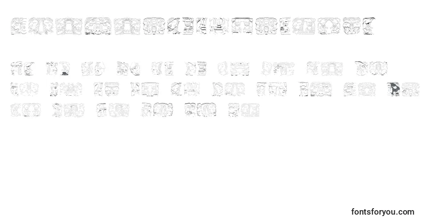 SpiritOfMontezuma Font – alphabet, numbers, special characters