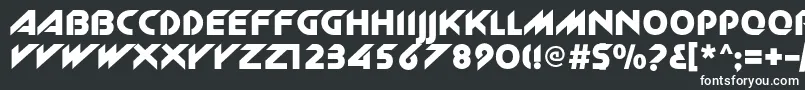Шрифт Newzelekc – белые шрифты