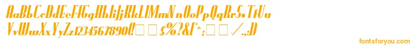 Подробнее о шрифте FundrunkItalic Шрифт FundrunkItalic – оранжевые шрифты