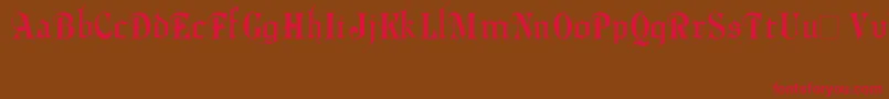 More about Phalyn Font Phalyn Font – Red Fonts on Brown Background