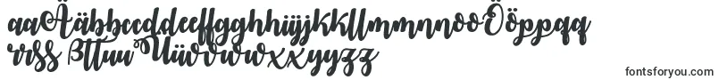 Шрифт OctoberTwilightTtf – немецкие шрифты