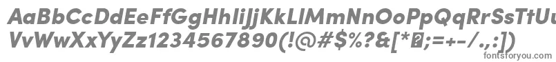 Шрифт SofiaProBlackItalic – серые шрифты