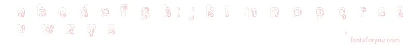 Manenschijn02 Font – Pink Fonts on White Background