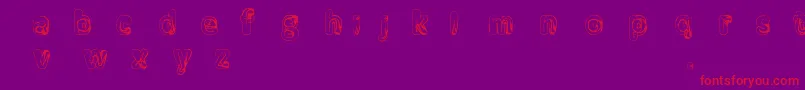 More about Manenschijn02 Font Manenschijn02 Font – Red Fonts on Purple Background