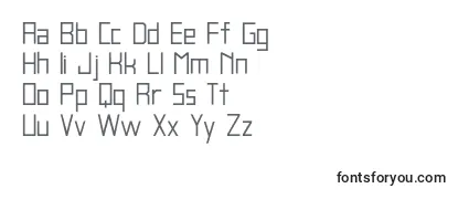 BlankRegular Font