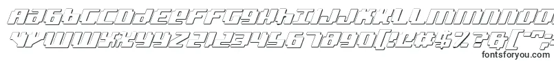 Badrobot3Di-fontti – fonttien muodot
