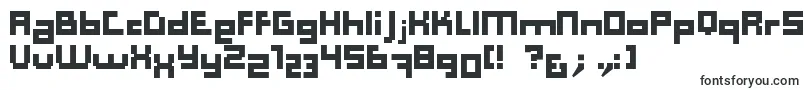 ComputerAidDker-fontti – Kiinteän leveyden fontit