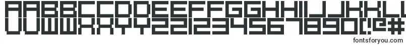 Pixelcaps-fontti – julistefontit