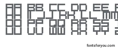 Обзор шрифта Pixelcaps