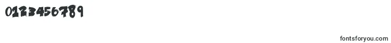 Tentsale Font – Fonts for Numbers and Digits