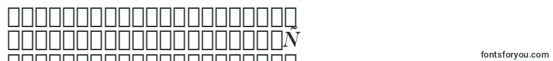 CaslonNo.224BoldItalicBt-Schriftart – mongolische Schriften