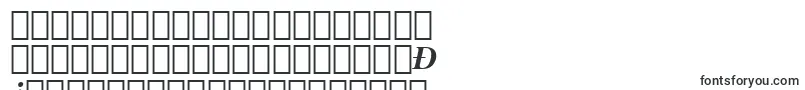 CaslonNo.224BoldItalicBt-Schriftart – tatarische Schriften