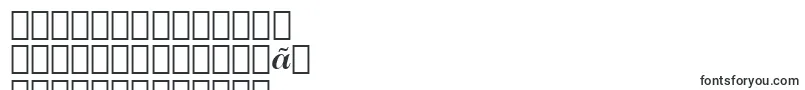 CaslonNo.224BoldItalicBt-Schriftart – koreanische Schriften