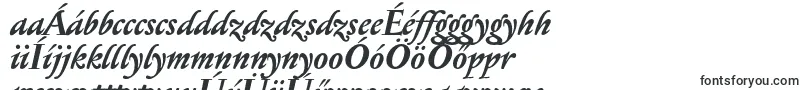 Шрифт SerapionBolditalic – венгерские шрифты