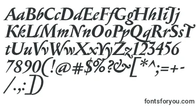  SerapionBolditalic font