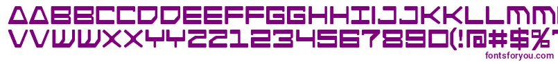 Androidnation-fontti – violetit fontit