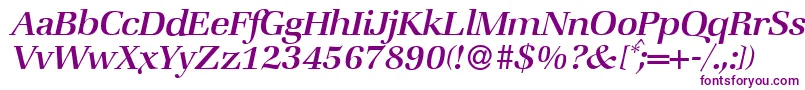 ZabriskiebookItalic-fontti – violetit fontit