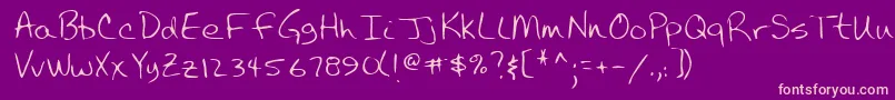 More about Lehn043 Font Lehn043 Font – Pink Fonts on Purple Background
