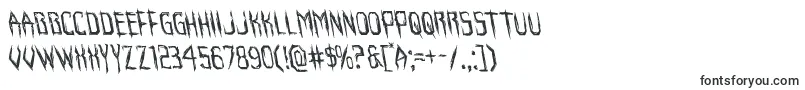 Horroroidleft-fontti – Alkavat H:lla olevat fontit