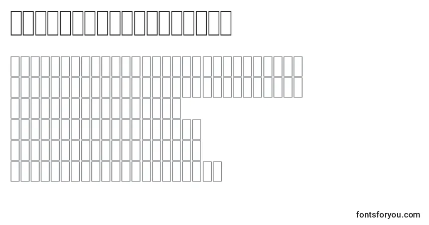 AgaKayrawanRegular Font – alphabet, numbers, special characters