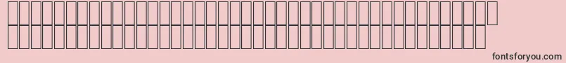 AgaKayrawanRegular Font – Black Fonts on Pink Background