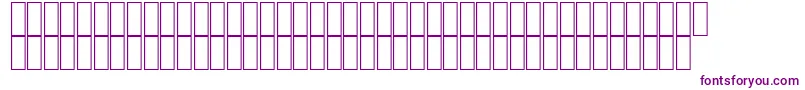 AgaKayrawanRegular Font – Purple Fonts on White Background