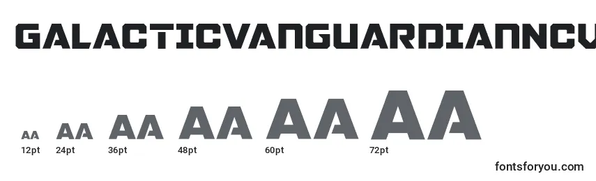 GalacticVanguardianNcv Font Sizes
