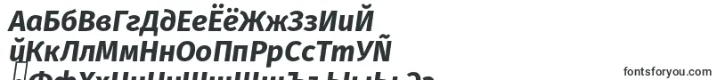FirasansBolditalic-fontti – venäjän fontit