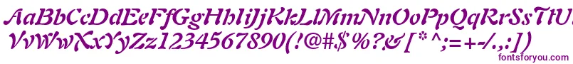 PaletteSsiBoldItalic Font – Purple Fonts