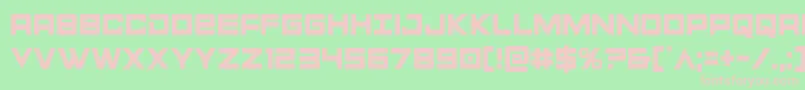 Montroccond Font – Pink Fonts on Green Background