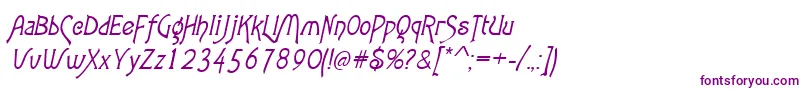 AgathaItalic Font – Purple Fonts