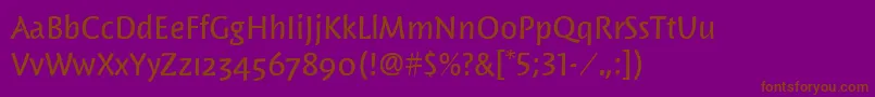Más sobre la fuente WoodlandmditcTt fuente WoodlandmditcTt – Fuentes Marrones Sobre Fondo Morado