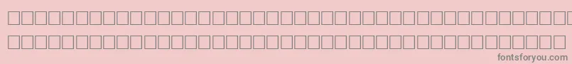TimeRegular Font – Gray Fonts on Pink Background