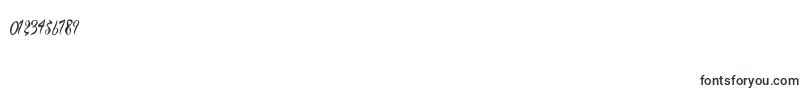 Fonte BrothertattooDemo – fontes para números e dígitos