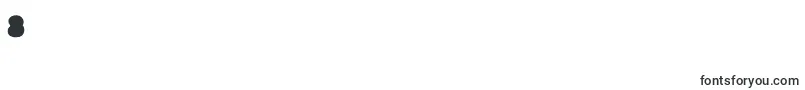 フォントGiantHeadTwoOt – フォント数字3