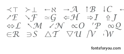 MathSymbol Font