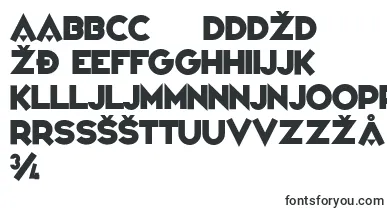 VarietРІ font – croatian Fonts