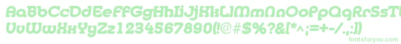 MedflyHeavy Font – Green Fonts